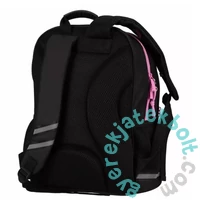 Axolotl iskolatáska, hátizsák - 3 rekeszes - pepita (550878)