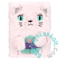 Cicás plüss napló jegyzetfüzettel - A5