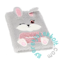 Nyuszis szőrmés napló - A5/80 lap (564708)