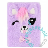 Cicás szőrmés napló tollal (541491)