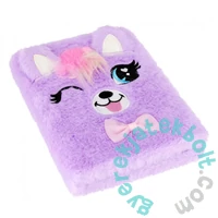 Cicás szőrmés napló tollal (541491)