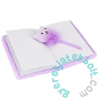 Cicás szőrmés napló tollal (541491)