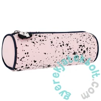 Dalmatás henger alakú tolltartó - pink