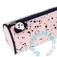 Dalmatás henger alakú tolltartó - pink