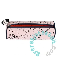 Dalmatás henger alakú tolltartó - pink