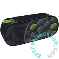 Starpak - Focis ergonomikus iskolatáska ovális tolltartóval - Black Football (527145-1-szett)