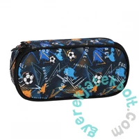 Focis ovális tolltartó - kék (550906)