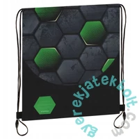 Starpak - Focis ergonomikus iskolatáska ovális tolltartóval - Black Football (527145-1-szett)