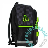 Gördeszkás iskolatáska, hátizsák - 1 rekeszes - kockás (527195)