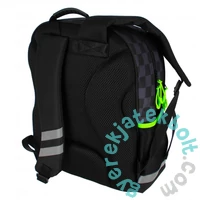 Gördeszkás iskolatáska, hátizsák - 1 rekeszes - kockás (527195)