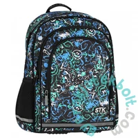 Graffiti iskolatáska, hátizsák - 3 rekeszes (550879)