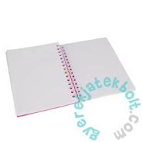 Gyümölcsös A/5 szilikonos spirálfüzet - sima (537167)