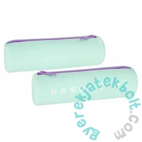 Henger alakú szilikon tolltartó - Essential - kék-lila (527826)