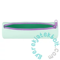 Henger alakú szilikon tolltartó - Essential - kék-lila (527826)