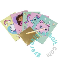 Képkarcoló készlet sablonokkal - Gabi babaháza (549166)