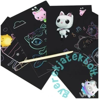 Képkarcoló készlet sablonokkal - Gabi babaháza (549166)