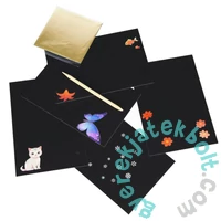 Képkarcoló készlet sablonokkal (549167)