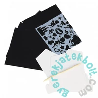 Képkarcoló készlet sablonokkal - Holo (549169)