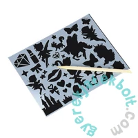 Képkarcoló készlet sablonokkal - Holo (549169)