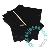 Képkarcoló matrica szett - Gabi babaháza (549170)