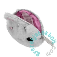 Kitty Plus cicás pénztárca - szürke, pink (550884)