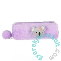 Koalás szőrmés tolltartó - lila (537162)