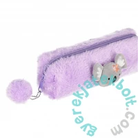 Koalás szőrmés tolltartó - lila (537162)