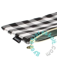 Kockás egyterű tolltartó, neszesszer