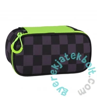 Gördeszkás ovális tolltartó - kockás (527260)