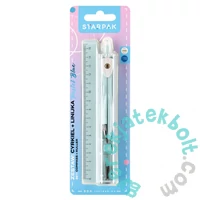 körző, vonalzóval - pasztell (561876)