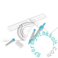 Körző készlet dobozban kék (560248)