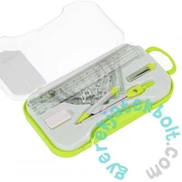 Körző készlet dobozban zöld (560249)