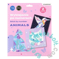 Kreatív matricás készlet - Animals (563039)