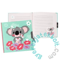 Koalás kulcsos napló 14 x 14 cm