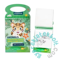 Mágikus vizes kifestőkönyv - Állatok (552497)