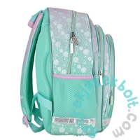 Mermaid iskolatáska, hátizsák - 3 rekeszes - kagylós (550874)