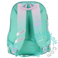 Mermaid iskolatáska, hátizsák - 3 rekeszes - kagylós (550874)