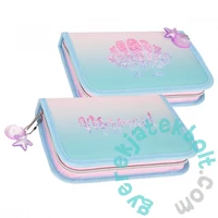 Mermaid kihajtható tolltartó - kagylós (550990)