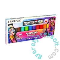 Monster High színes gyurma - 12 színű