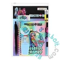 Monster High írószer szett átlátszó tokban - 7 db-os