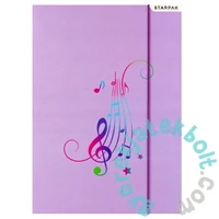 Music A/4 gumis mappa - kétféle (536507)