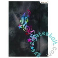 Music A/4 gumis mappa - kétféle (536507)