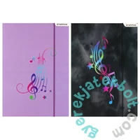 Music A/4 gumis mappa - kétféle (536507)