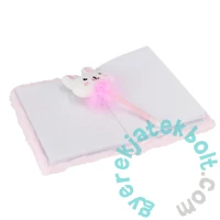 Nyuszis szőrmés napló tollal (541492)