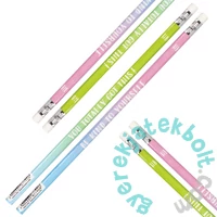 Ombre HB grafit ceruza radírral