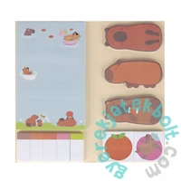 Öntapadós jegyzettömb és notesz szett - Capybara (563057)