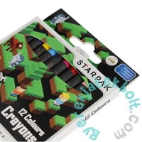 Pixel Game 12 színű zsírkréta