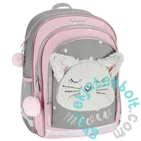 Plush Cat cicás 2 rekeszes iskolatáska, hátizsák (486152)