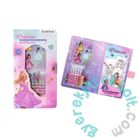 Princess színező készlet, zsírkrétával (552494)