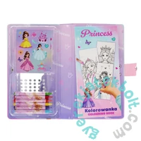 Princess színező készlet, zsírkrétával (552494)
